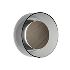 The Totem Sconce by Pablo Designs in Black / Walnut / Smoke.