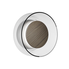 The Totem Sconce by Pablo Designs in Grey / Walnut / Clear.