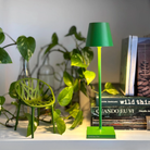 The apple green Poldina Pro Micro from Zafferano in a home office.