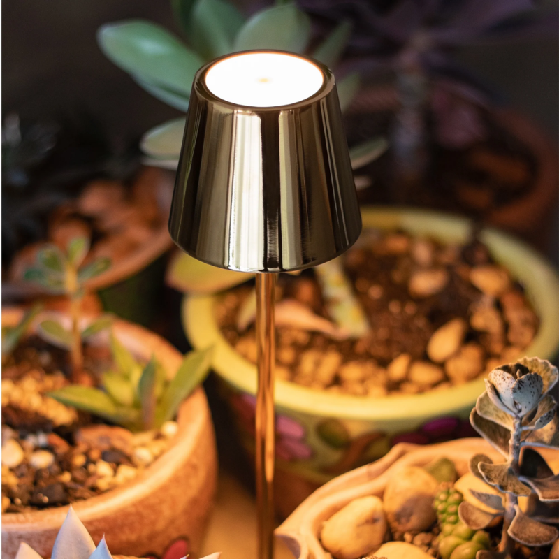 The glossy gold Poldina Pro Micro from Zafferano close up.