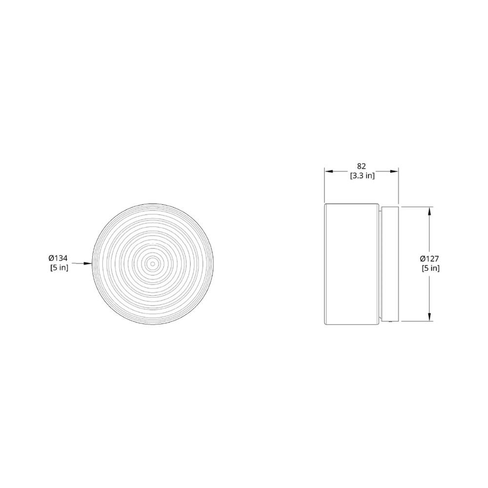 Dimensions of the Ripple Sconce by RBW. all-groups