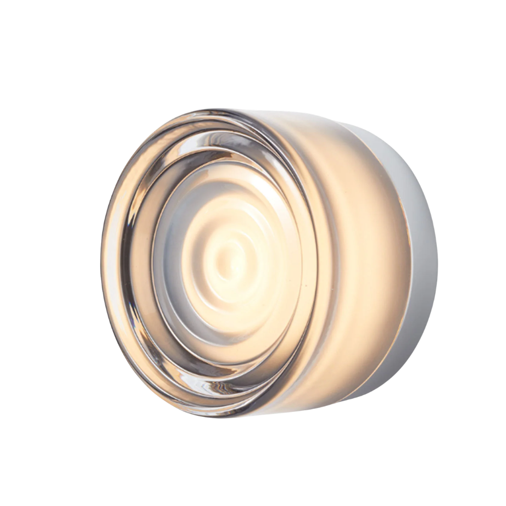 The Ripple Sconce by RBW in Smoked with Natural Anodized.