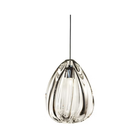 The Barnacle Small Cone Clear Pendant from Siemon and Salazar.