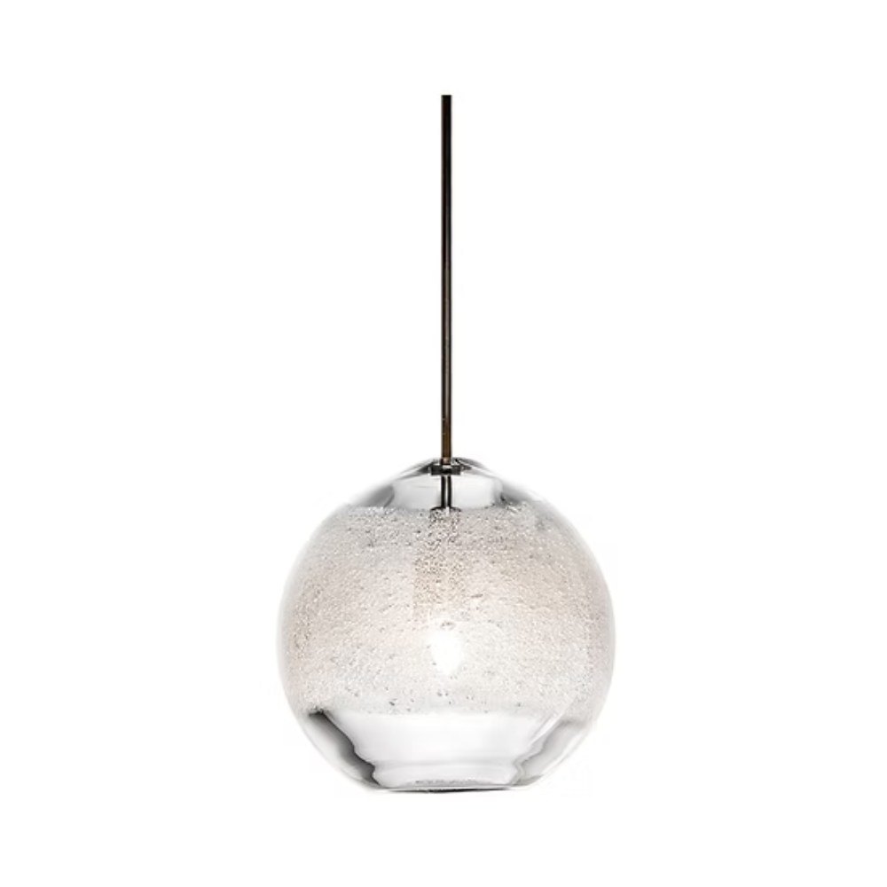The Bubble Small Orb Clear Pendant from Siemon and Salazar.
