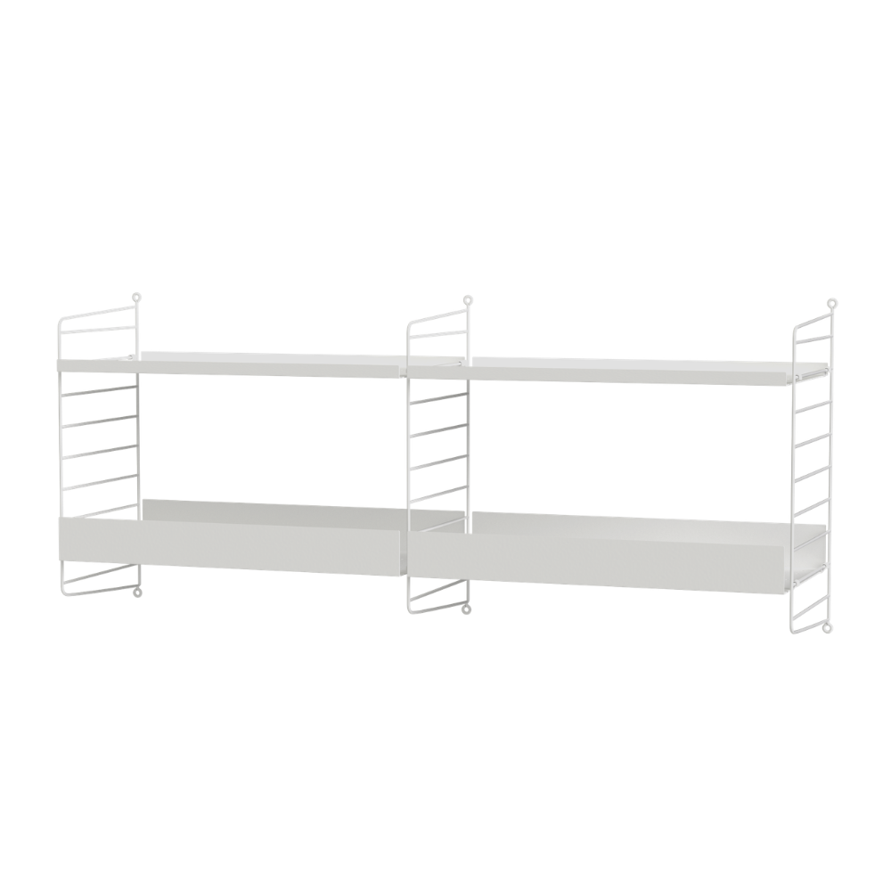 The white String System Kitchen Bundle B.
