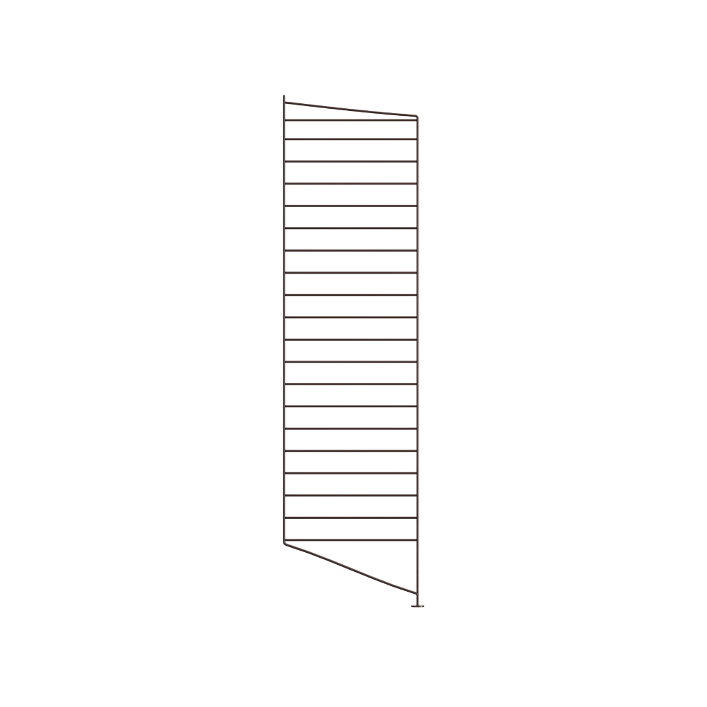 The 45-inch Floor Panels from String Furniture in Dark Brown.