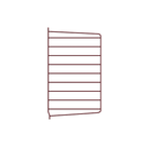 The String System by String Furniture dark red wall panels 19.6 H x 11.8 D Inch.