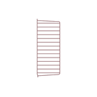 The String System by String Furniture dark red wall panels 29.5 H x 11.8 D.