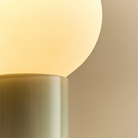 Detailed image of the Shore Table Lamp from Tala Lighting in Sea Green.