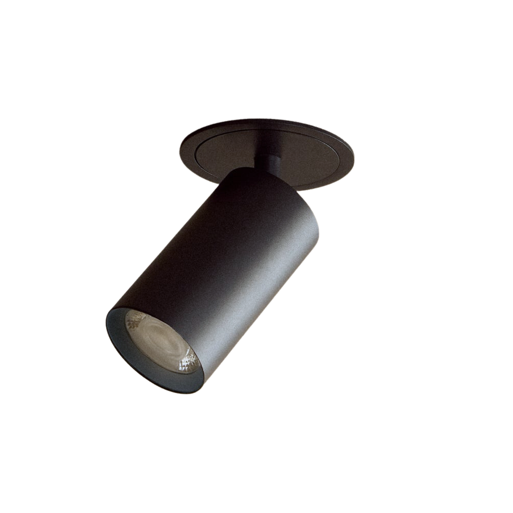 The Core Recessed Spotlight + T50 Light Engine by Tala Lighting in Black.