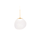 Tom Dixon Melt Pendant Mini in Opal / Gold.