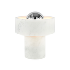 The Stone Portable Light by Tom Dixon in Silver.