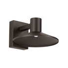 The Ash Dome Outdoor Wall Sconce from Visual Comfort and Co. in the bronze finish and 10 inch size.