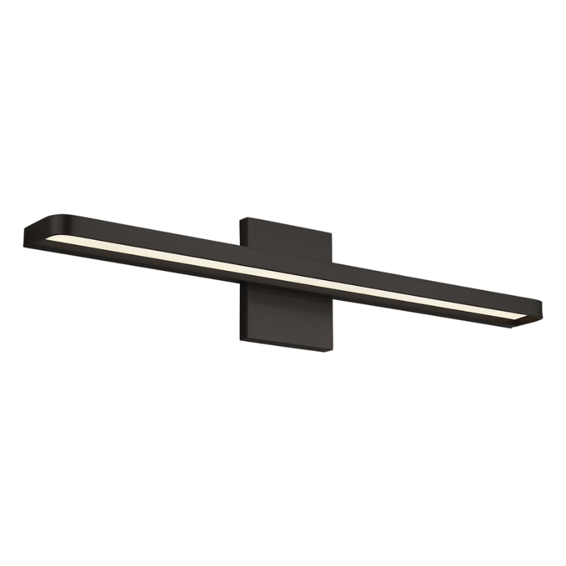 The Banda Bathroom Sconce from Visual Comfort & Co. in dark bronze.