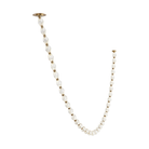 The Collier 108 Chandelier from Visual Comfort and Co in natural brass.