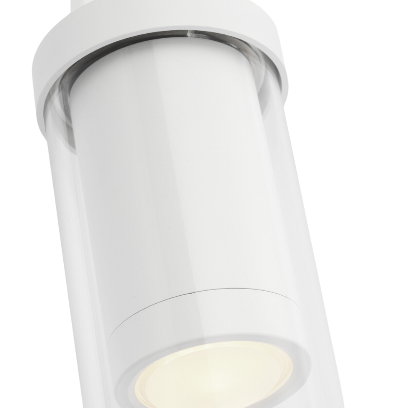 The Kandella Rechargeable Table Lamp from Visual Comfort and Co in a shot focusing on the LED light.