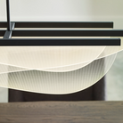 The Nyra Linear Suspension from Visual Comfort and Co in a detailed lifestyle photograph.