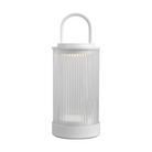 The Tawa Accent Rechargeable Table Lamp from Visual Comfort & Co in matte white.