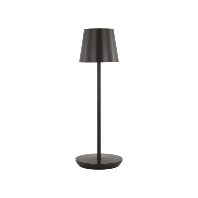 The Nevis Accent Rechargeable Table Lamp bronze from Visual Comfort Co.