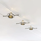 Visual Comfort & Co. Tiella Accent Head Cable Kit Ceiling Mount with bulb diffuser.