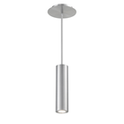 The brushed aluminum Caliber Mini Pendant from WAC Lighting.