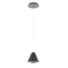 The black Kone Mini Pendant from Visual Comfort and Co.