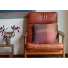 Wallace & Sewell’s Lovelace Basket Weave Cushion on an armchair.