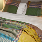 Wallace & Sewell’s Watson Throw in size large in a bedroom.