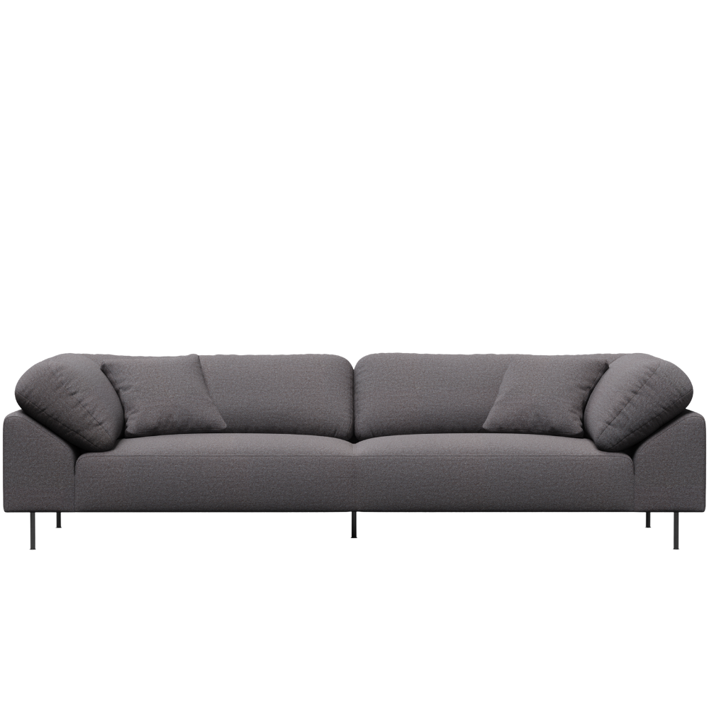 Collar Sofa 3-Seater in Barnum 11 Brown