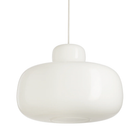 The Stone Glass Pendant in the size Large by Woud turned off.