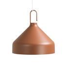 The terracotta Amelie Pro Hanging Lamp from Zafferano.