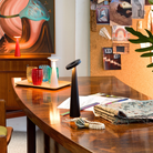 The white Angelina Pro from Zafferano in a dining room.