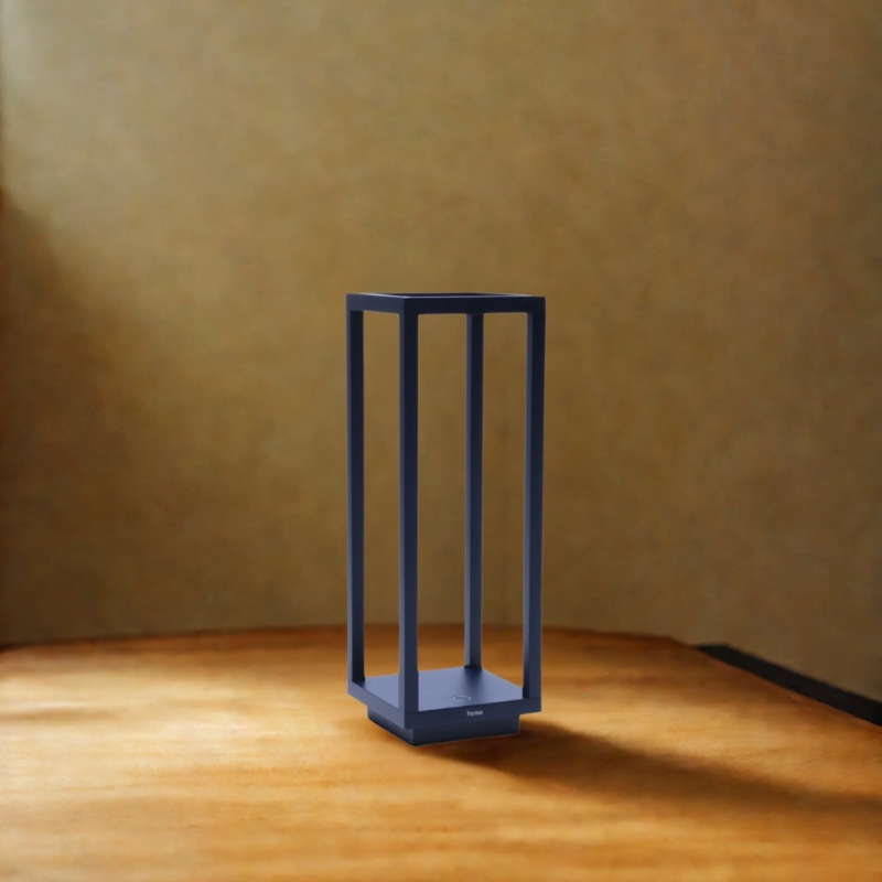 The steel blue Home Pro from Zafferano in a hallway.