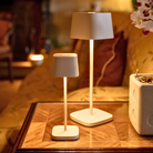 The white Ofelia Pro Micro from Zafferano in a lounge.