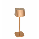 The rose gold Ofelia Pro cordless lamp from Zafferano.