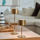 The rose gold Olivia Pro Mini from Zafferano in a living area.