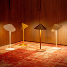 The Pina L Desk Lamp from Zafferano with color collection. all-groups