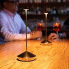 The glossy gold Pina Pro from Zafferano used in a commercial bar.