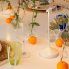 The white Pina Pro from Zafferano on a dining table.