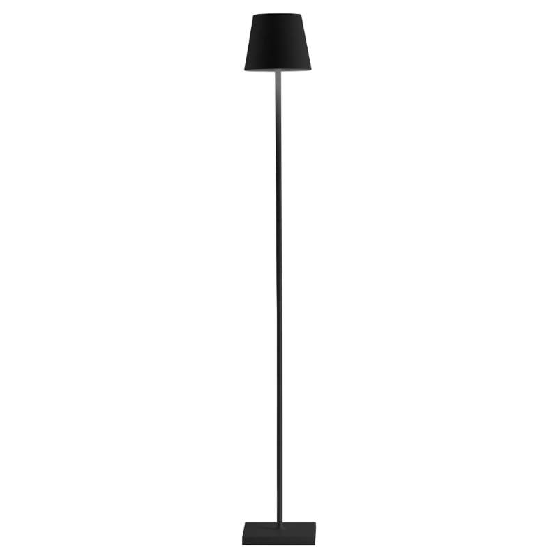 The black Poldina Pro L Floor Lamp from Zafferano.