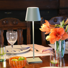 The sage Poldina Pro from Zafferano in a dining space.