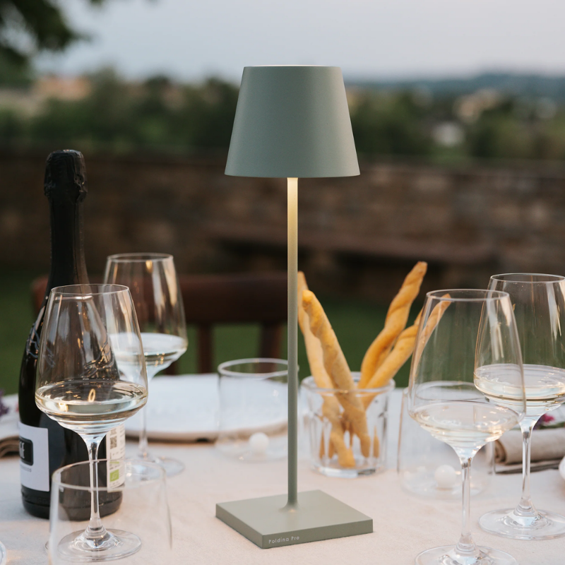 The sage Poldina Pro from Zafferano in an eating area.