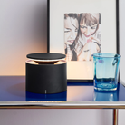 The dark gray PushUp Pro from Zafferano in a family space.