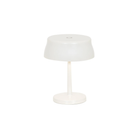 The white Sister Light Mini Wi-Fi Table Lamp from Zafferano.