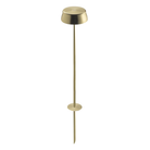 The anodized gold Sister Light Wi-Fi Garden Lamp from Zafferano.