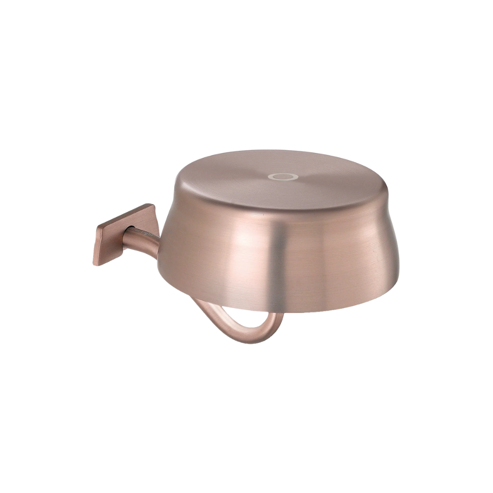 The anodized copper Sister Light Wi-Fi Wall Lamp from Zafferano.