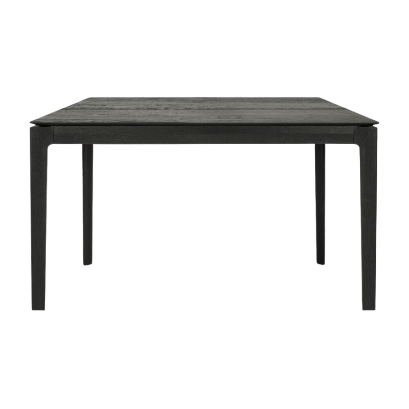 The Bok Dining Table from Ethnicraft in black oak, 55 inch size.