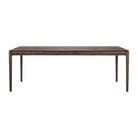 The Bok Dining Table from Ethnicraft in brown oak, 86.5 inch size.
