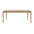 The Bok Dining Table from Ethnicraft in oak, 71 inch size.