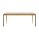 The Bok Dining Table from Ethnicraft in oak, 78.5 inch size.